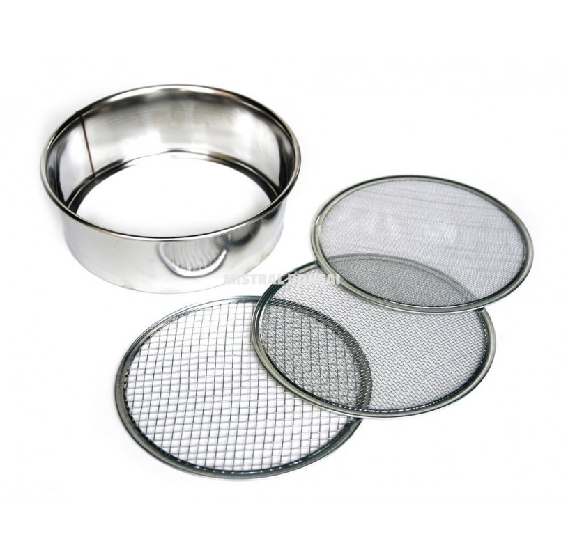 Three Sieves Set - 210 mm inox | Accessories | Mistral Bonsai